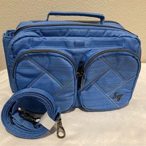 Lug Rider Crossbody Bag Brushed Marina New. Removed tags, but never used bag!